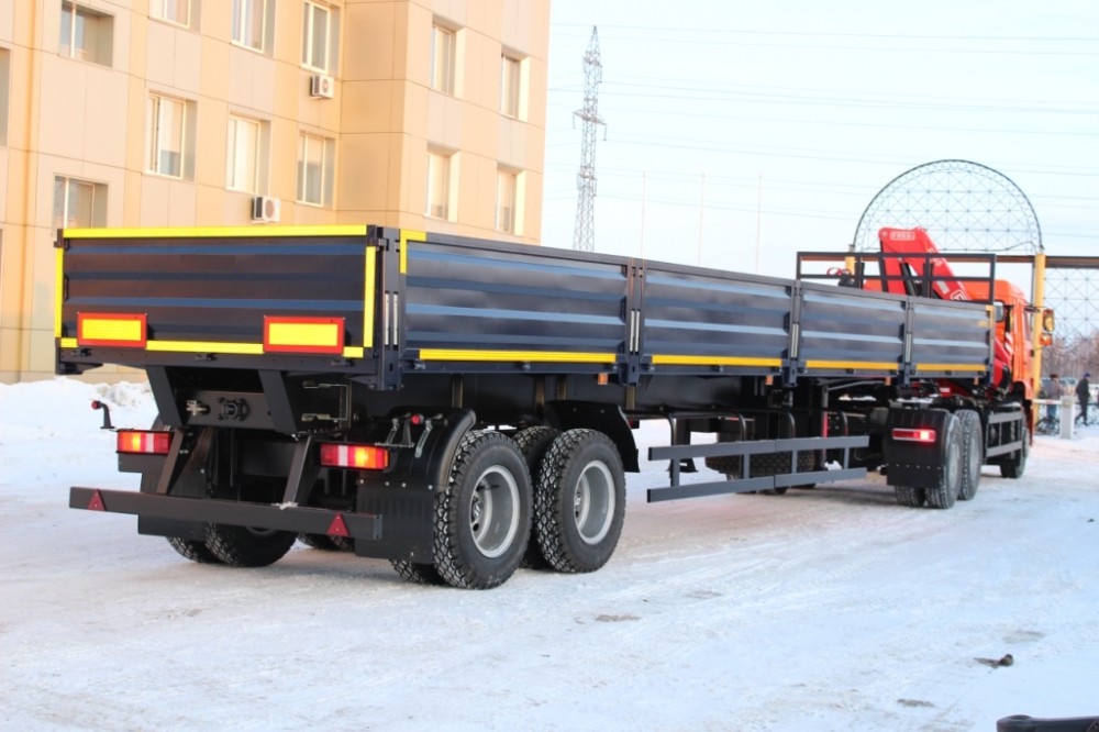 Полуприцеп бортовой 9408-01